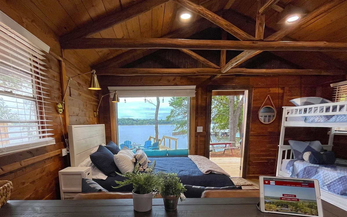 Mid Lake Campground on Toledo Bend